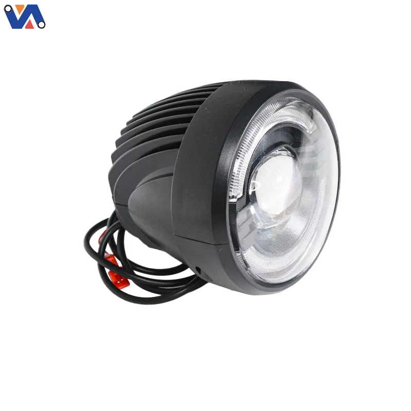 Nueva lámpara frontal impermeable original para bicicleta eléctrica de New Image, faro delantero LED para bicicletas eléctricas Engwe E26/E26 ST, piezas de repuesto