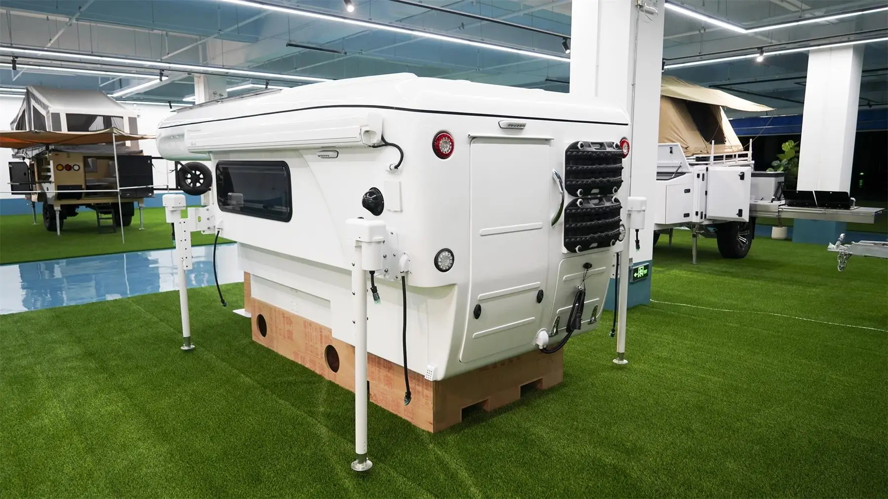 Ecocampor Fibreglass Slide On Offroad Camper Truck Bed Camper Body Rv