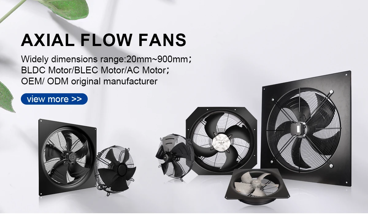 Axial Fan, 400mm, Wall - detail 2