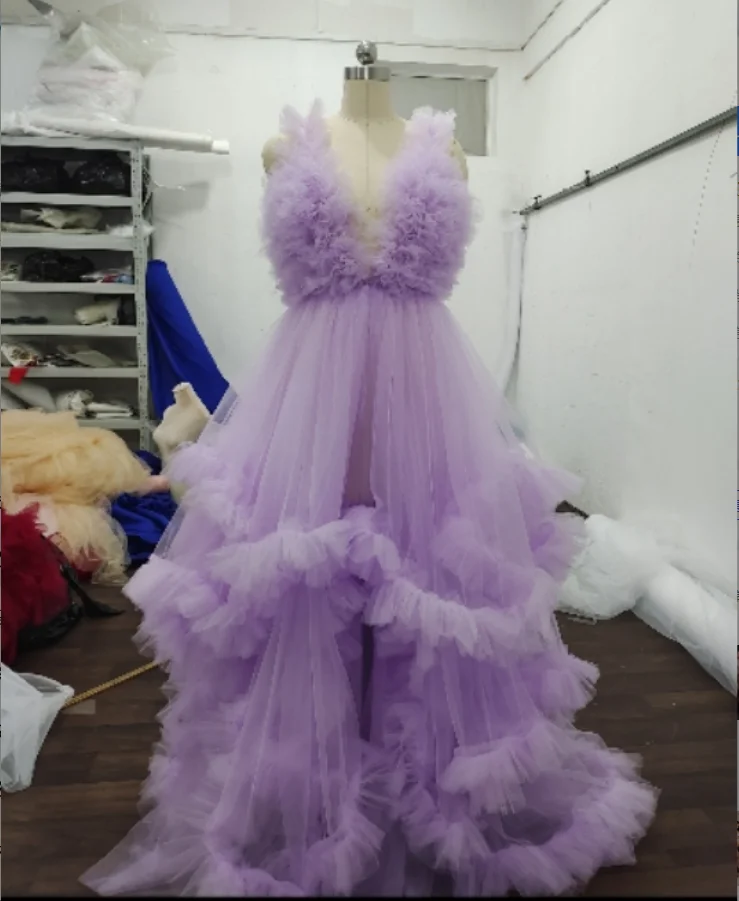 Fashionable Hot Selling New Maternity Dress Mesh Skirt Photography Wedding Dress Photography Maternity Dress