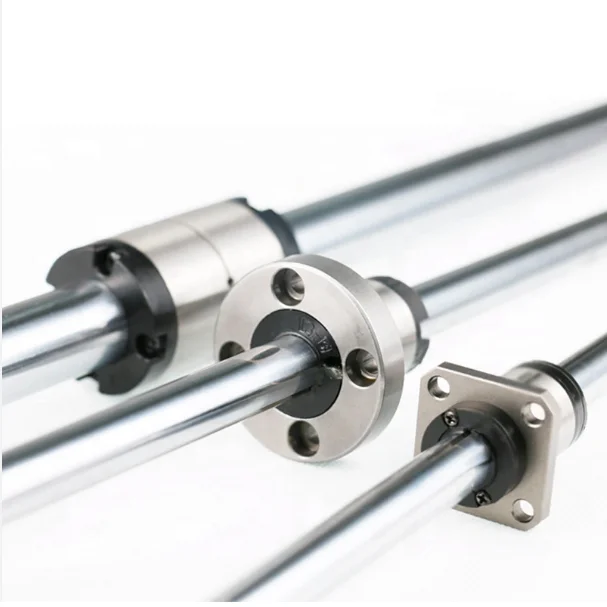 High Speed 10mm 13mm 16mm 20mm 25mm Diameter Customized Size China Flange Ball Spline Nut TBI Ball Spline Shaft for CNC Machine
