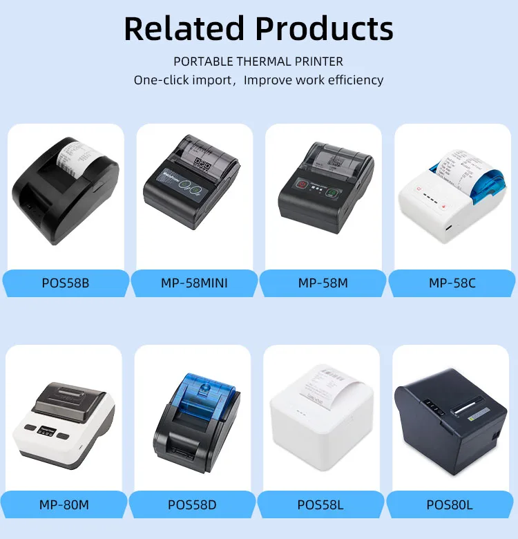 New Arrival M08f Inkless Portable Mini Bluetooth Thermal A4 Printer On Business Trip Thermal