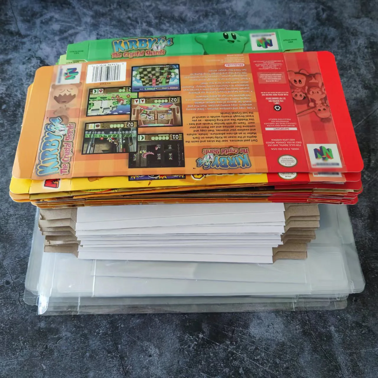 in Retro Video Games Mario Pokmon Zelda New Outer Package and Inner  Support of Game Card for N64 Game Cartridge Box