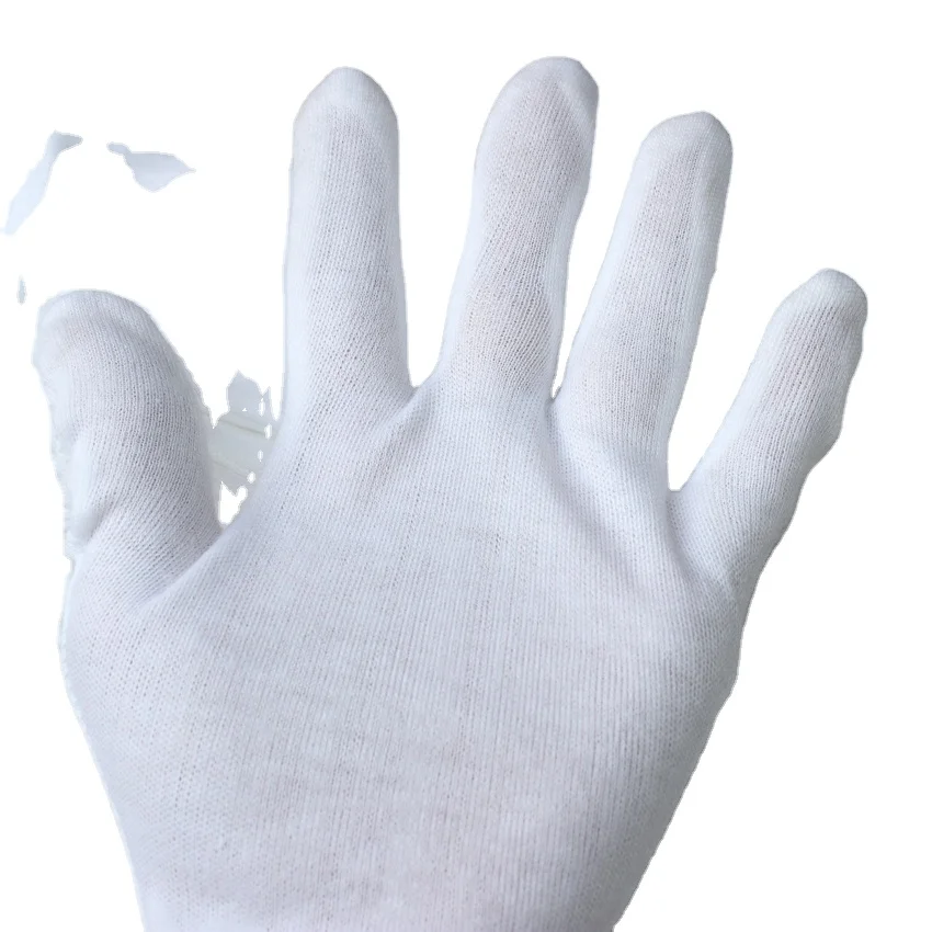 thin cotton hand gloves