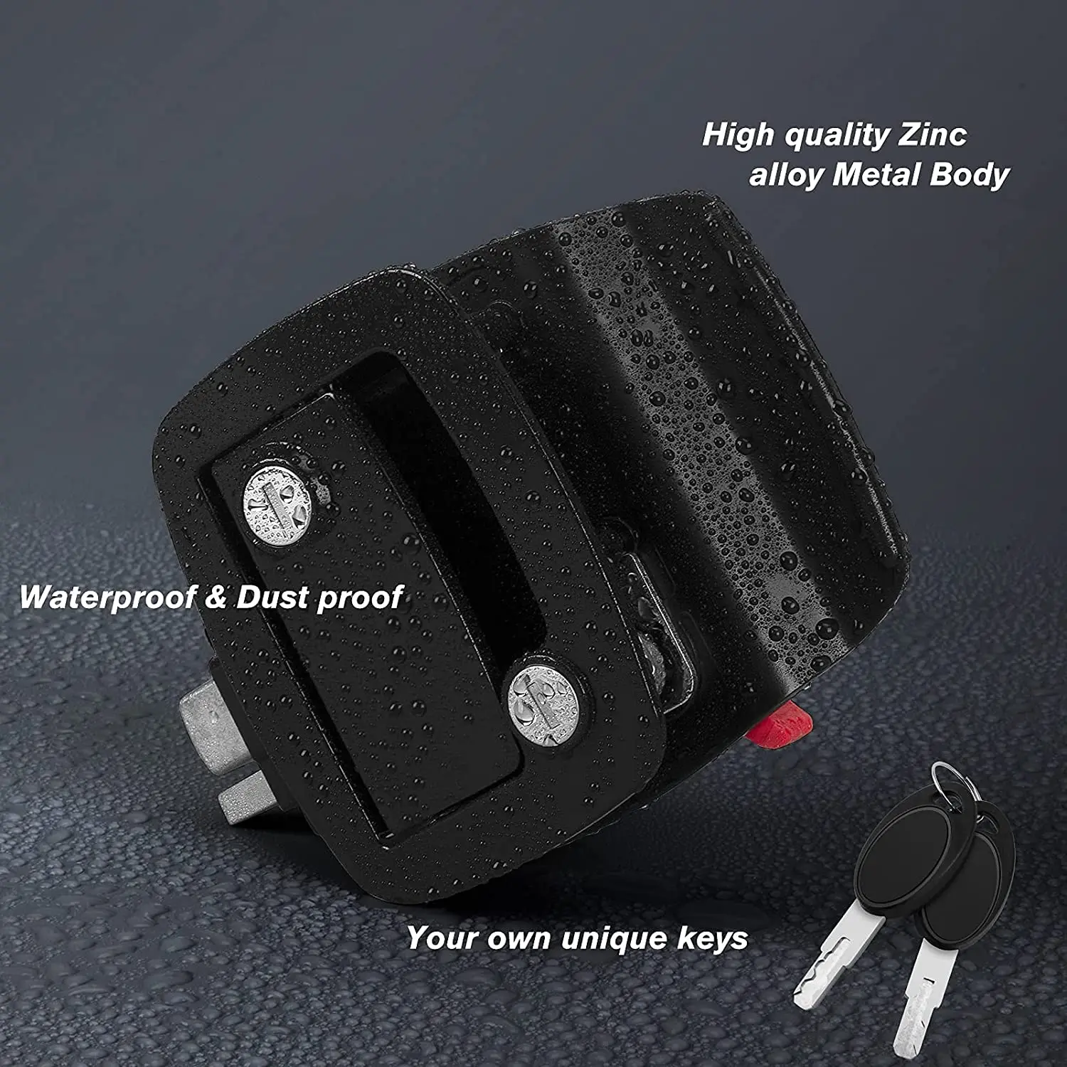 Ss6206 Caravan Door Deadbolt Lock Latch Motorhome Camper Outdoor Lock