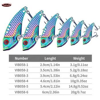Cheery Quality Mini Crank Fishing Lures VIBFull Swimming Artificial Hard Bait Hard Sinking Metal Saltwater Fish Fishing – Metal Jig – view 4