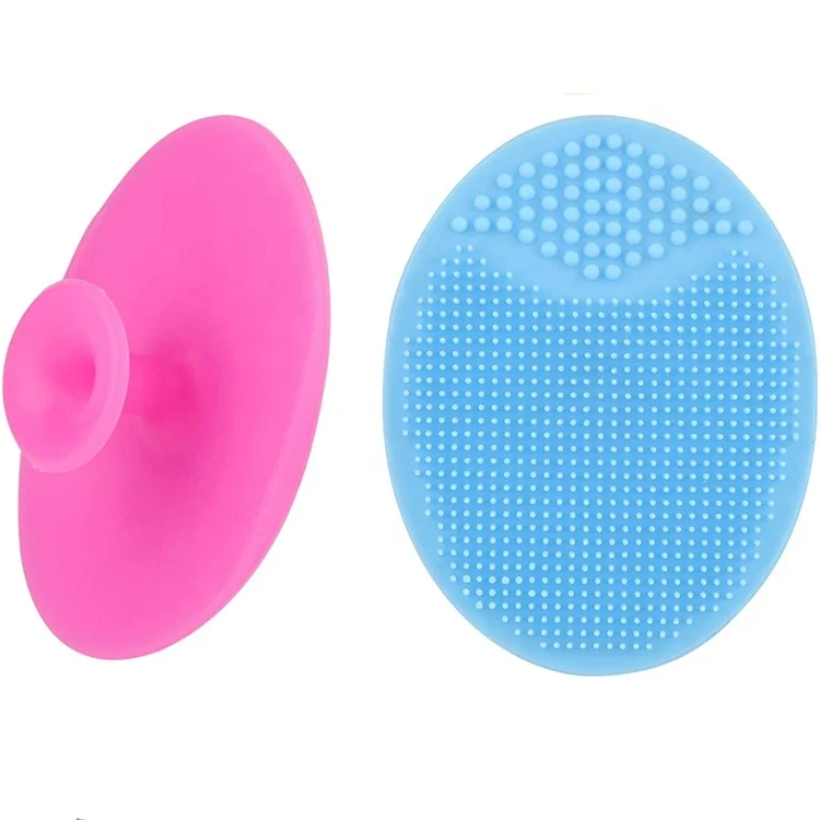 
 OKSILICONE Мягкая силиконовая Очищающая щетка для лица, губка для мытья, удаление черных точек, отшелушивающий скраб, очищающая щетка для лица  