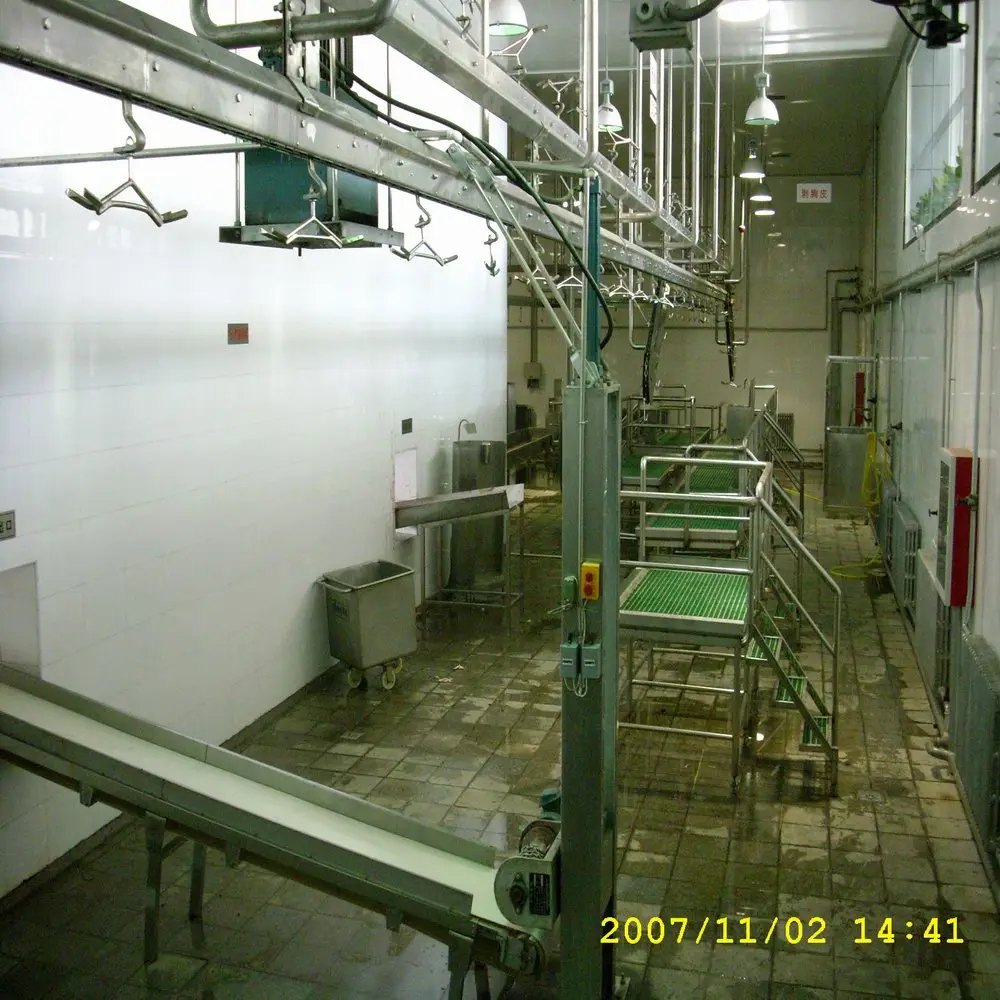 Mutton slaughterhouse equipment mutton slaughtering machine