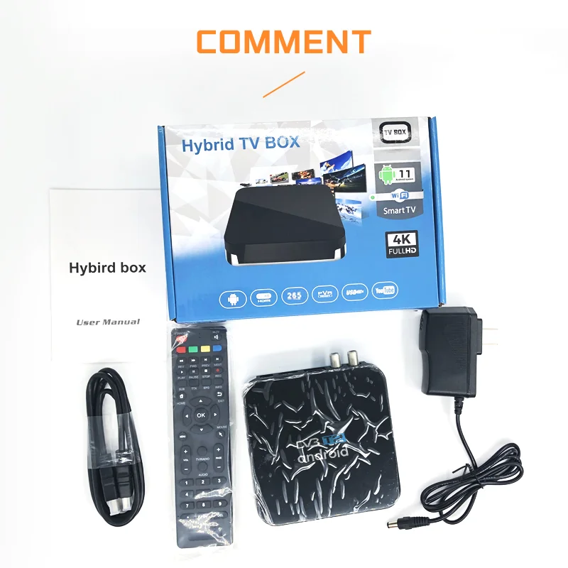 Advanced System HD TV Box 4K Digital DVB T2 Amlogic S905X3 Super Streaming Hybrid Android 2GB 16GB Internet T2 Decoder TV Box