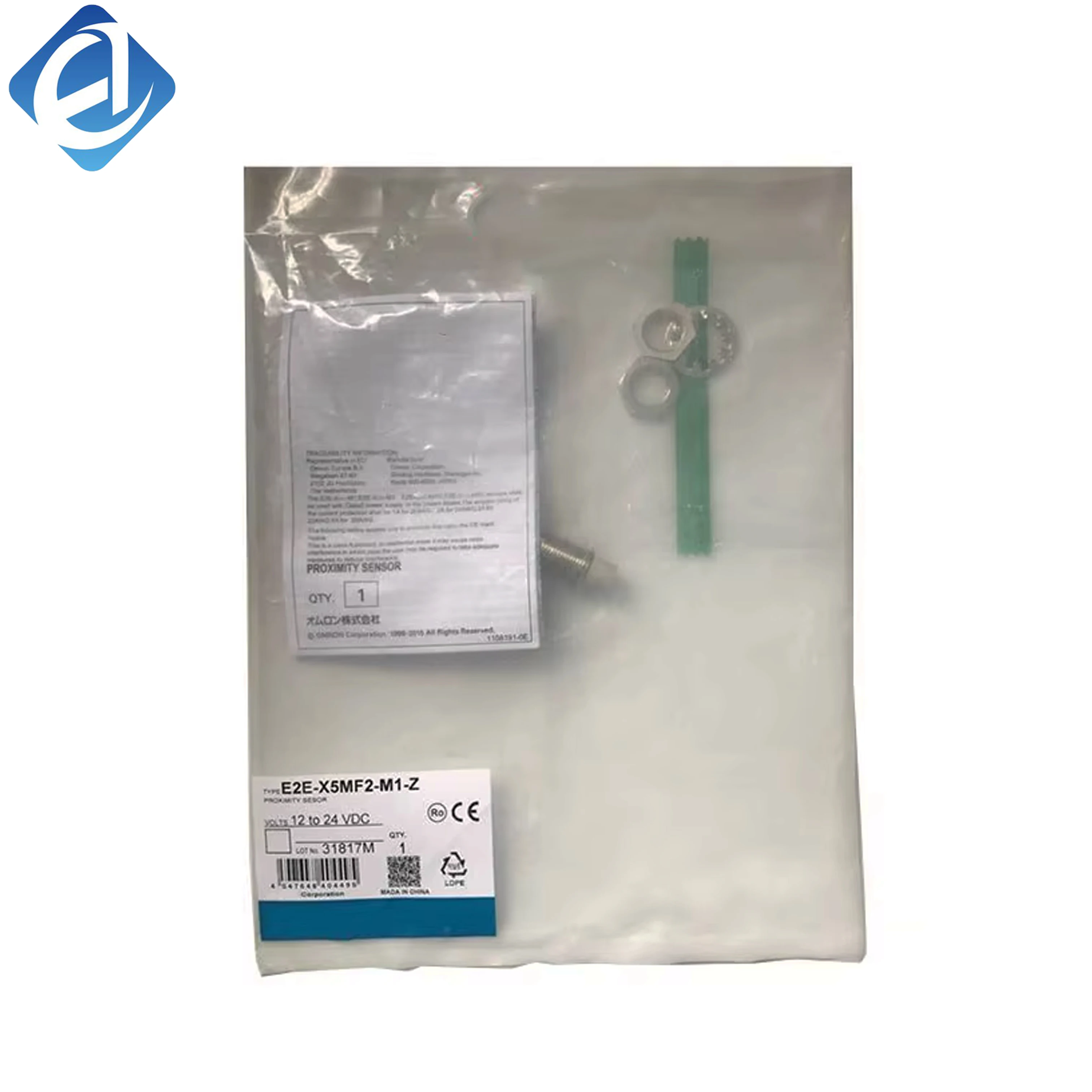 নতুন মূল E2E-X5MF2-Z ওম্রন E2E সিরিজ ইন্ডাক্টিভ প্রোক্সিমিটি সেন্সর, শিল্প স্বয়ংক্রিয়করণ সরঞ্জামে ধাতব বস্তু সনাক্তকরণ, সীমা অবস্থান নির্ধারণ এবং কাজের টুকরো গণনার জন্য।