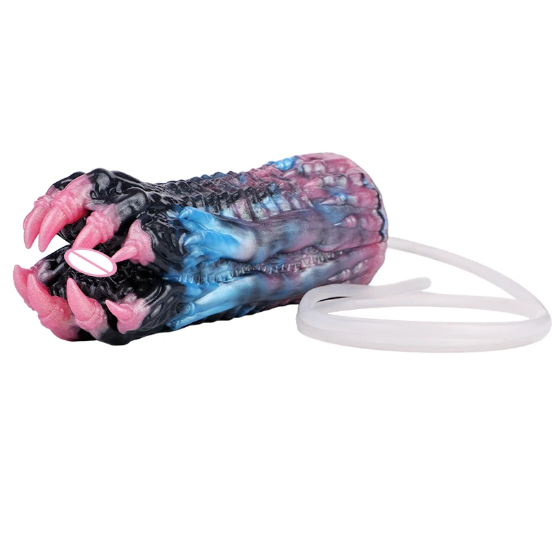GEEBA Fantasy Squirting Male Masturbator One Hole Silicone Animal Pussy Man Alien Stroker Lifelike Vagina Adult Sex Toys 18+ GEEBA Fantasy Squirting Male Masturbator One Hole Silicone Animal Pussy Man Alien Stroker Lifelike Vagina Adult Sex Toys 18+