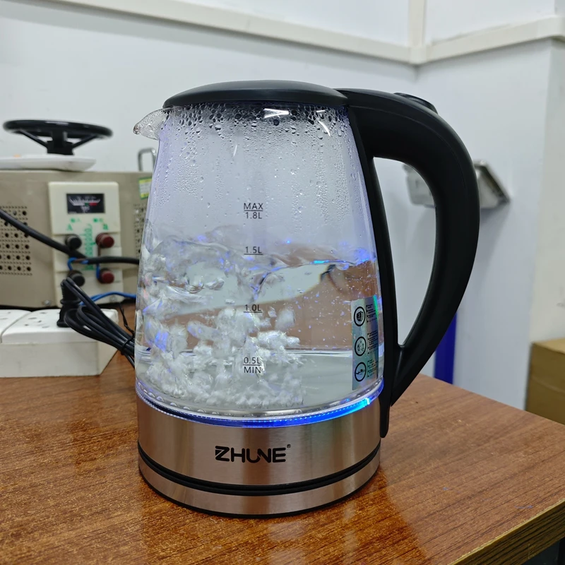 ZHUNE 110V Electric Tea Kettle with Anti-Dry Function