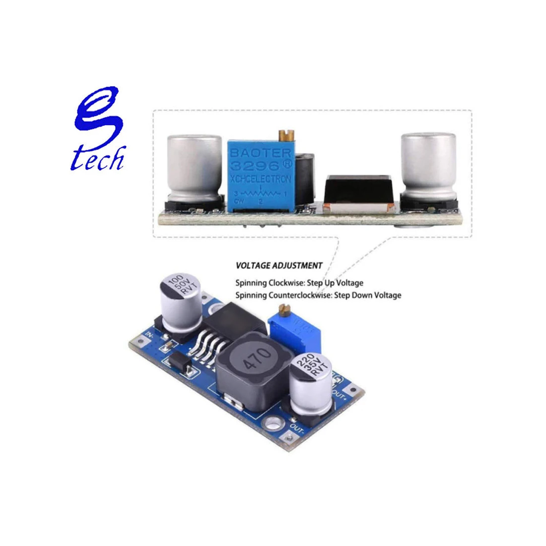 DC-DC 3-40V 3A Adjustable DC Voltage Converter Step-Down Power Supply Module LM2596 LM2596S voltage regulator 24V 12V 5V 3V