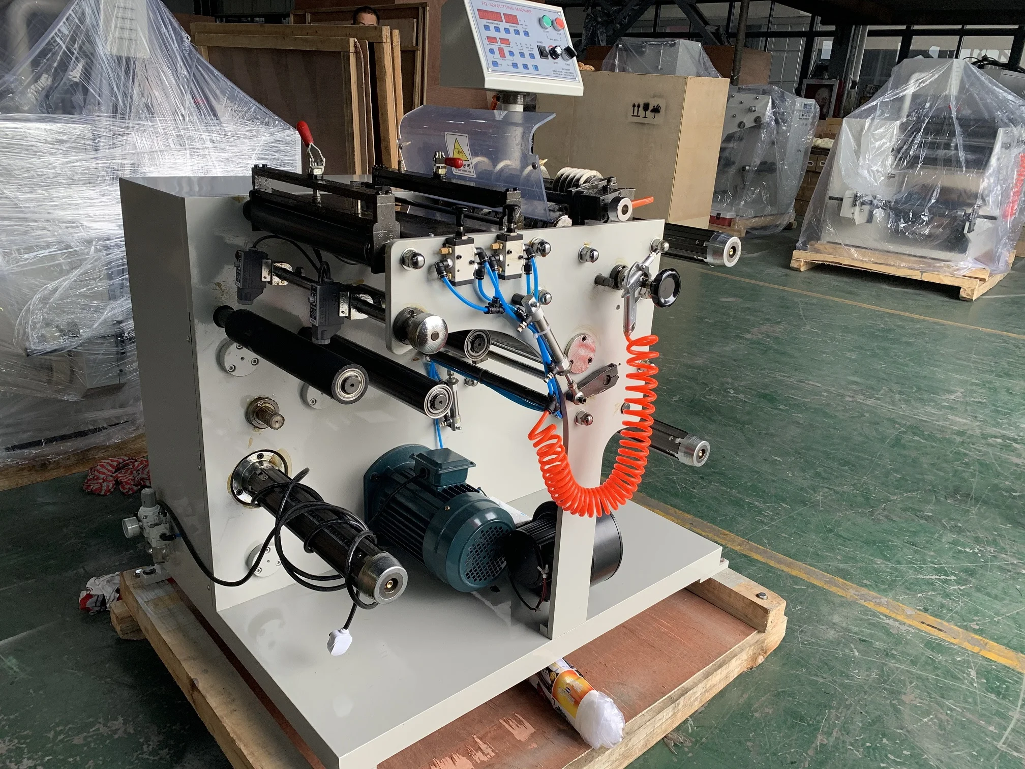 High Speed Small Slitting Rewinding Machine for Labels and Film Roll to Roll Converting
