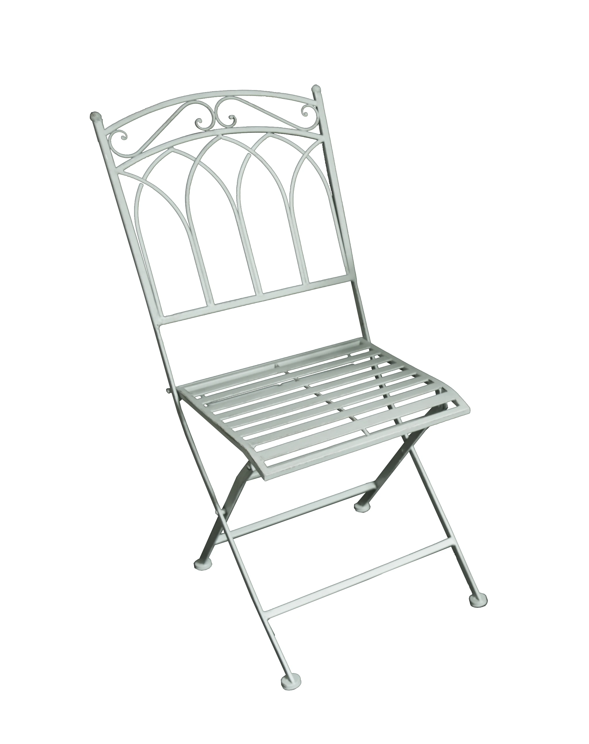 wrought iron folding garden chairs