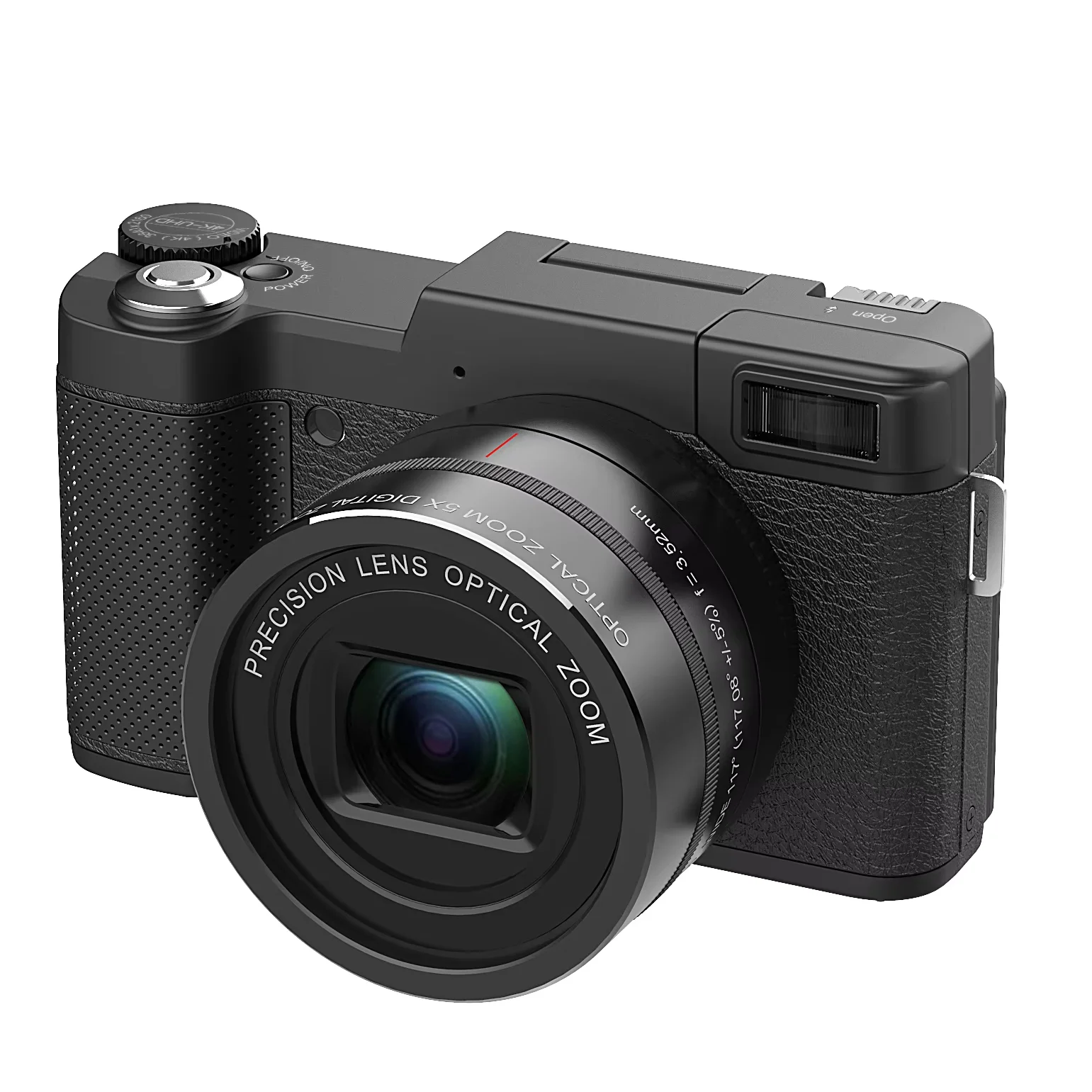 Auto Focus 3.0inch Rotation Screen 12MP 4K Digital Video Camera 5X Opticalzoom Big Wide Shot