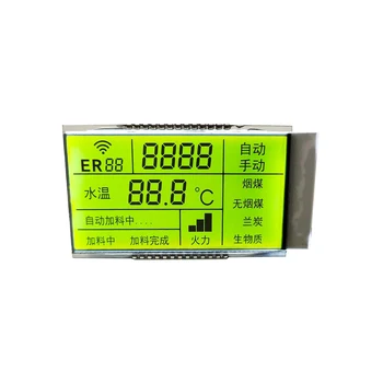 Customized size segment code LCD screen for household appliances vehicle products instruments STN LCD screens