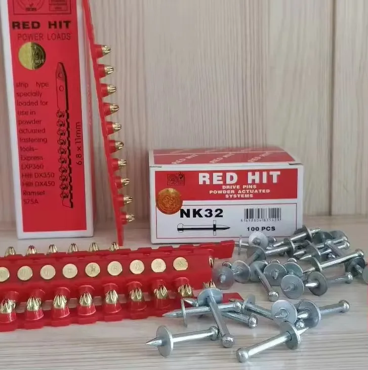 Factory Custom Dx450 Cartridges and Drive Pins for Nailer Gun