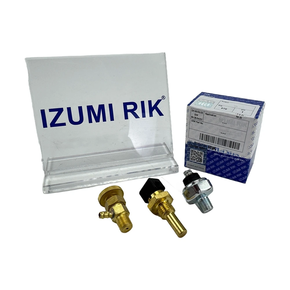 IZUMI RIK for Caterpillar 3406B 3406C 3406E Oil Pressure Sensor Plug Sensor Rotary Screw Plug Diesel Engine Parts