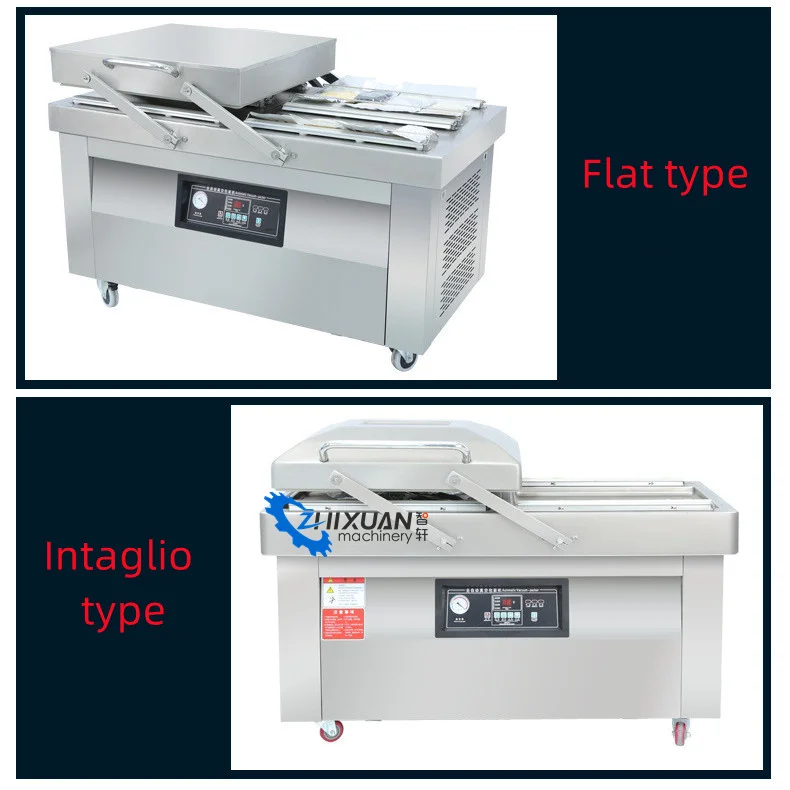 Double Chamber Vacuum Packing Machine Vacuum Sealer Internal Food