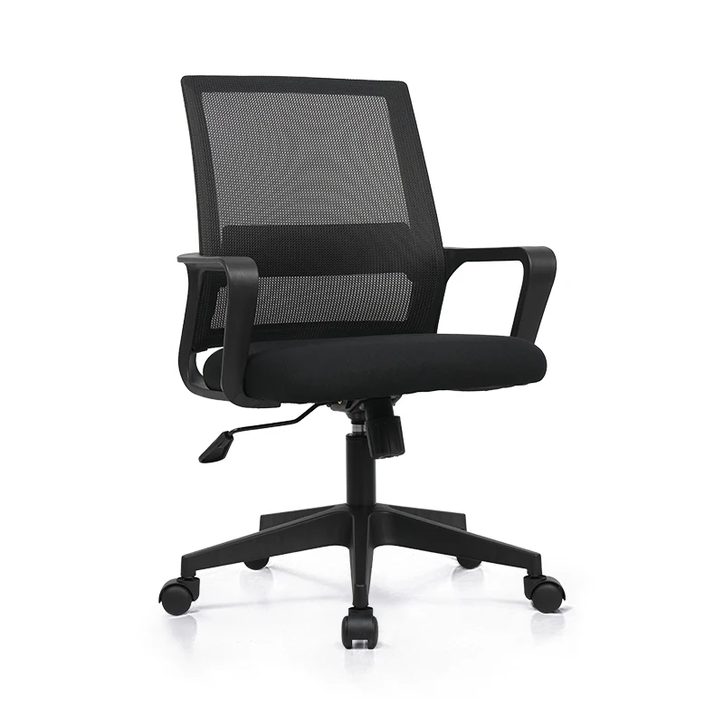 Simple Good Price Mesh Typing Seating Office Chair Tilting Lifting Functions Visitor Chairs for Office Negotiations