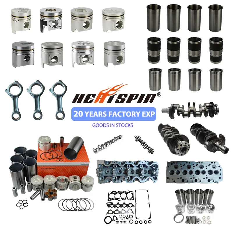 High Performance 3C Piston Set Manufacturer Supplier Diesel Engine Parts Factory Price 86mm Piston for TOYOTA
