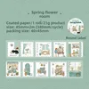 C Spring Flower House-blanco
