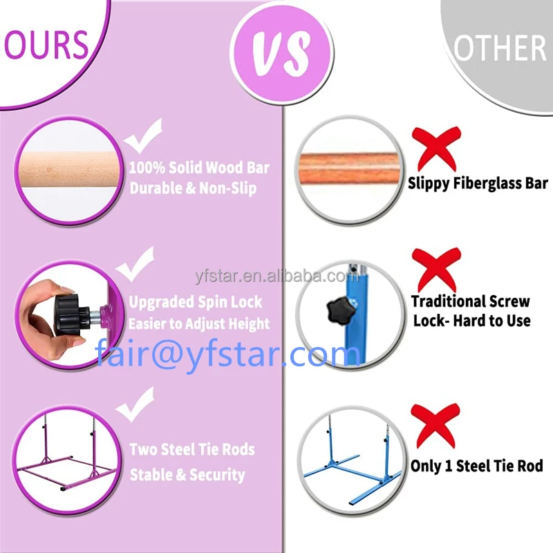 Wholesale Gymnastics Equipment For Kids,Gymnastics Horizontal Bar For