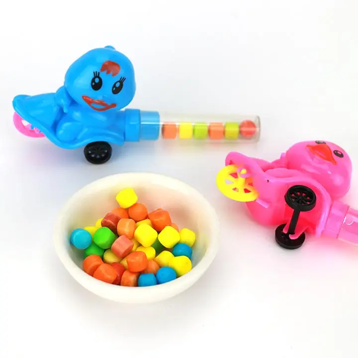 かわいいアヒルのスクーターのおもちゃのキャンディー| Alibaba.com