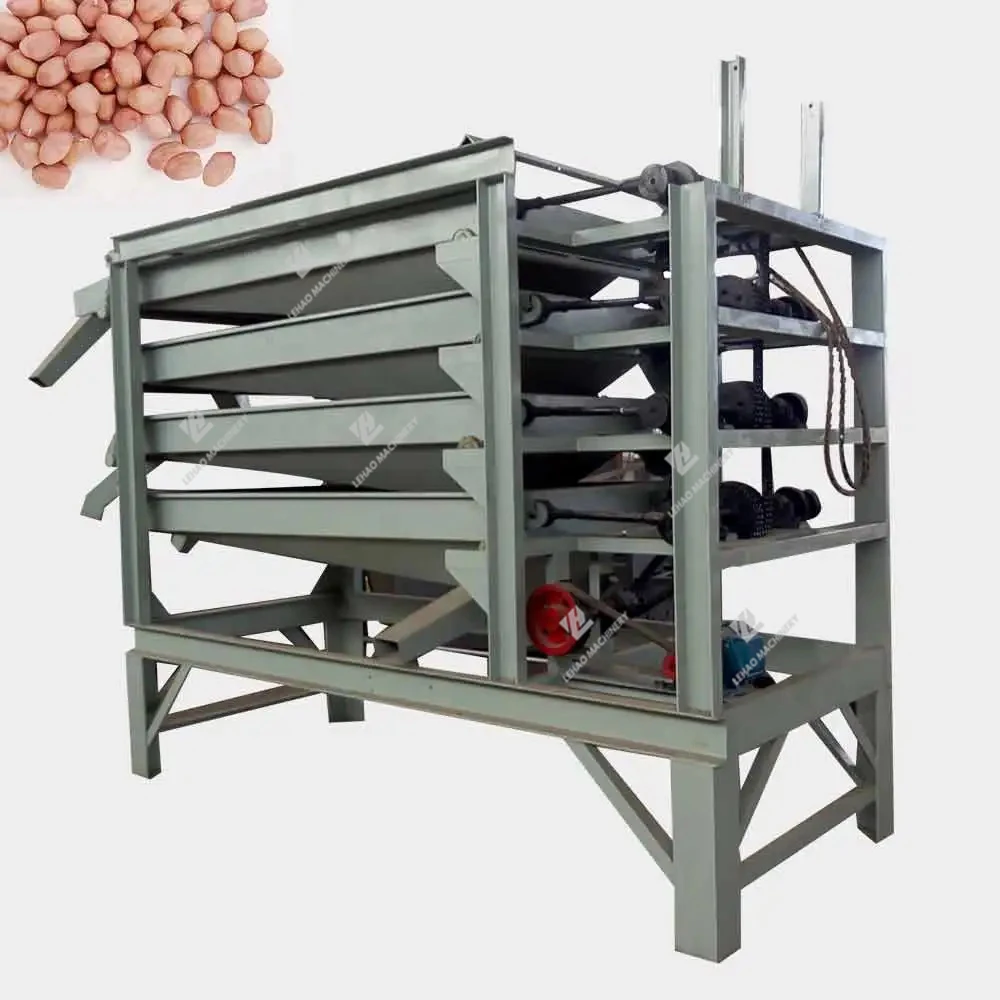 High Efficient Groundnut Grading Machine for Peanut Kernel Sieving and Screening Machine South Africa Kyrgyzstan Uzbekistan Peru