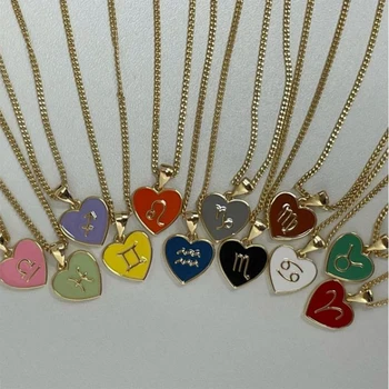 Lost Lady New Fashion Heart Pendant Necklace Ladies Alloy Jewelry Wholesale Direct Sales