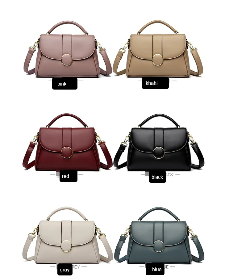 2025 Newest Trend Luxury  Women's Handbag Wallet Soft PU Leather Large Capacity Simple D aperçu 2