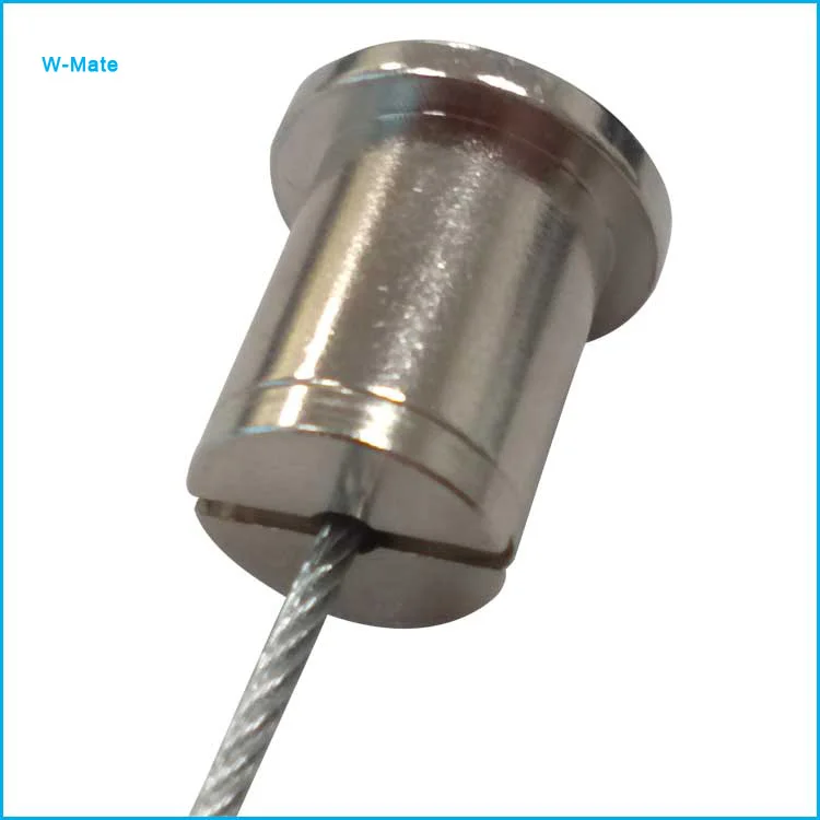 Factory Direct Brass Wire Rope Suspended Ceiling Accessories Wire Rope Clip for Drop Ceiling Lights