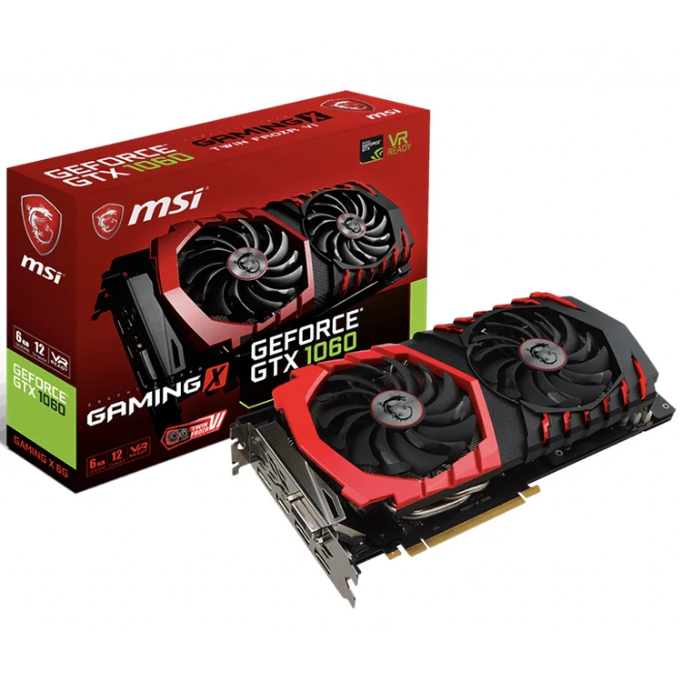 MSI NVIDIA Geforce GTX 1060 6G - Used Gaming Graphics Card