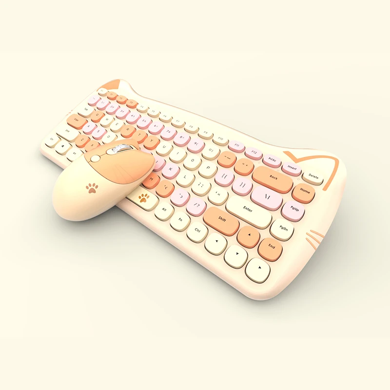 От оригинального производителя onlywheel в прямо с фабрики SMK-668M3AG красочные беспроводная клавиатура с смешанный красочный колпачки и из лакированной кожи