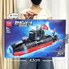 3089 combat submarine building blocks 250 pieces
