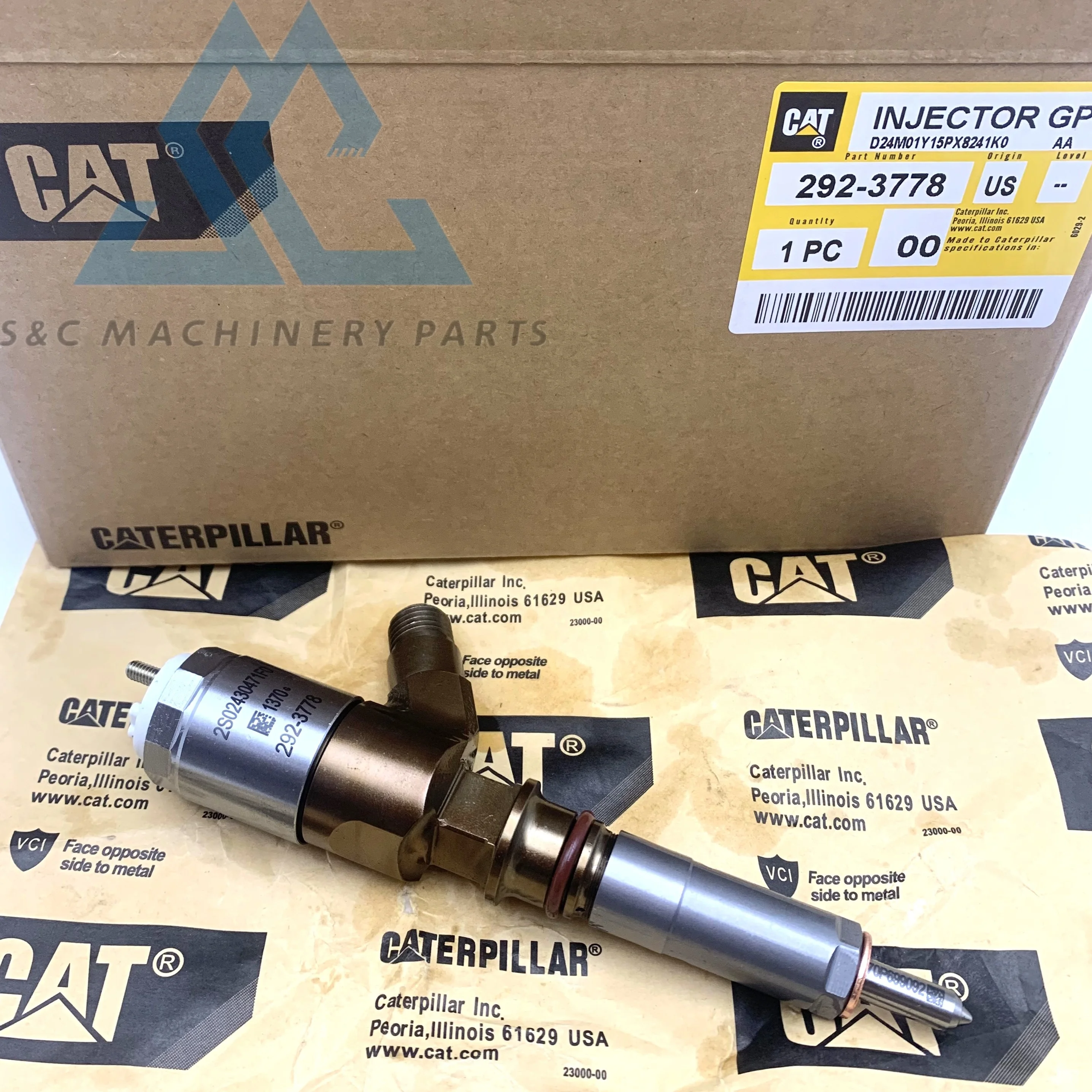 High Quality Fuel Injector 292-3778 for Caterpillar