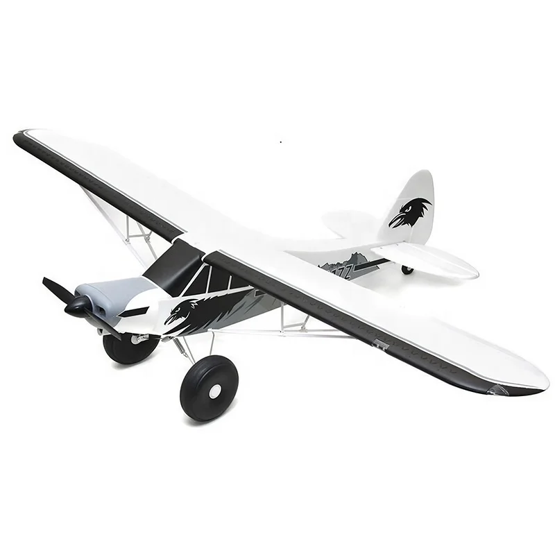 ポータブル FMS PA-18 スーパー カブ 1300mm リモコンプレーン 翼