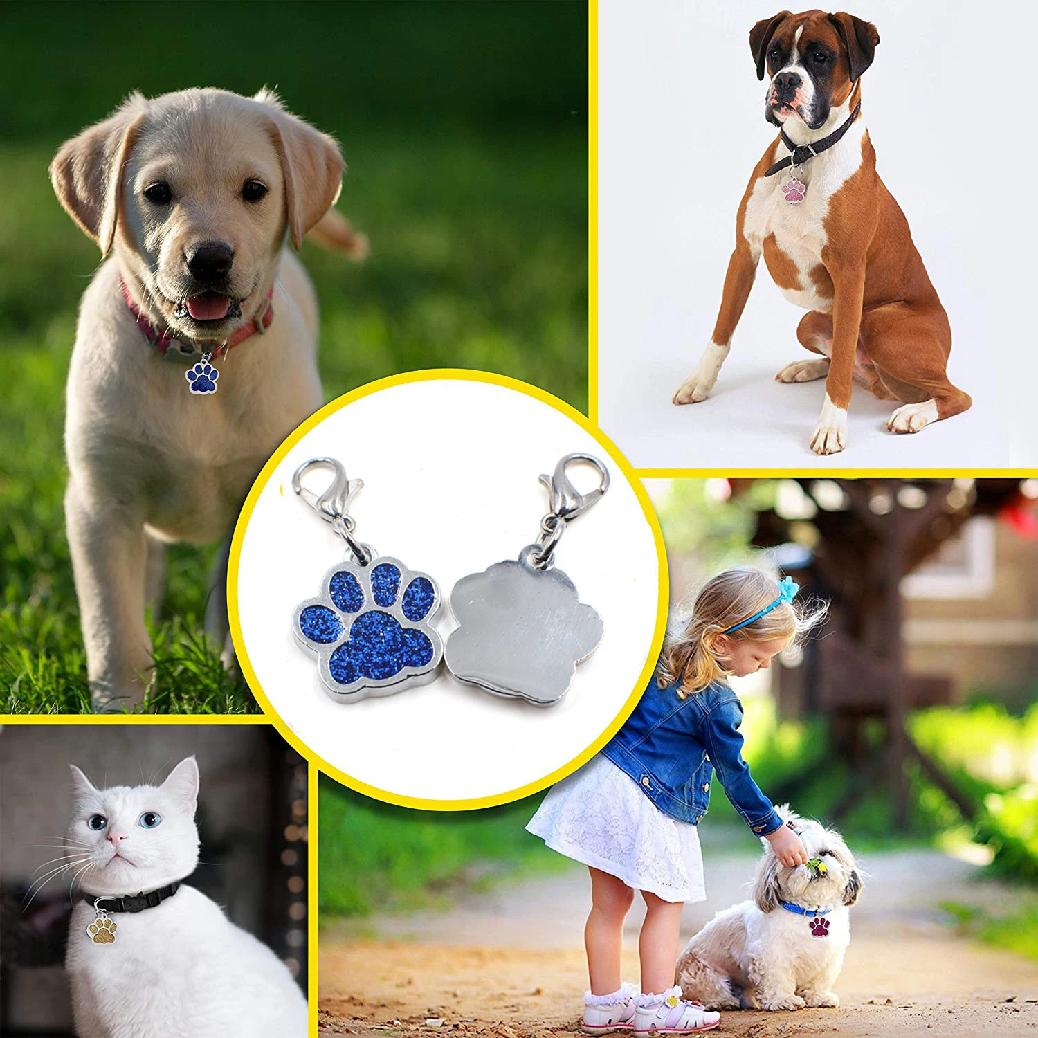 Paw Print Footprint Dog Cat Paw Print Vector High-Res Vector Graphic