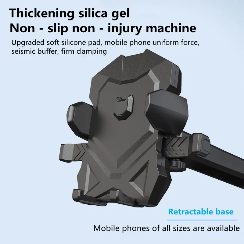 Лидер продаж вращающийся на 360 градусов Автомобильный держатель для телефона лобовое стекло длинная рукоятка нескользящая Автомобильная присоска мобильного автомобильной приборной