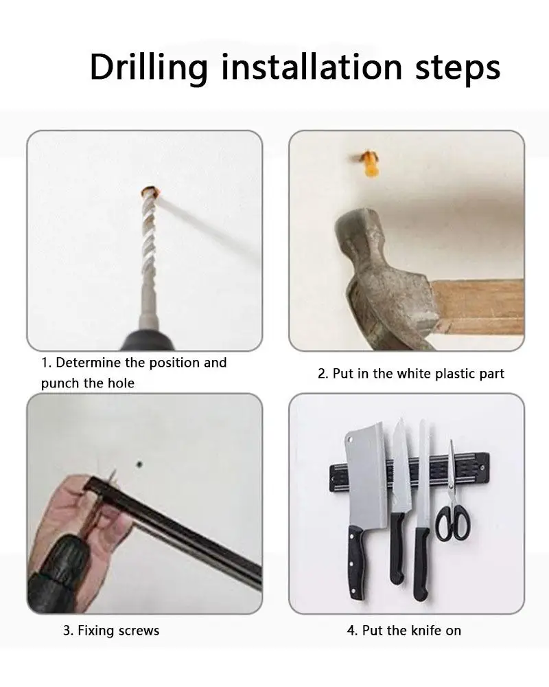 Лидер продаж аксессуары для кухонных ножей волшебный металлический нож магнитный