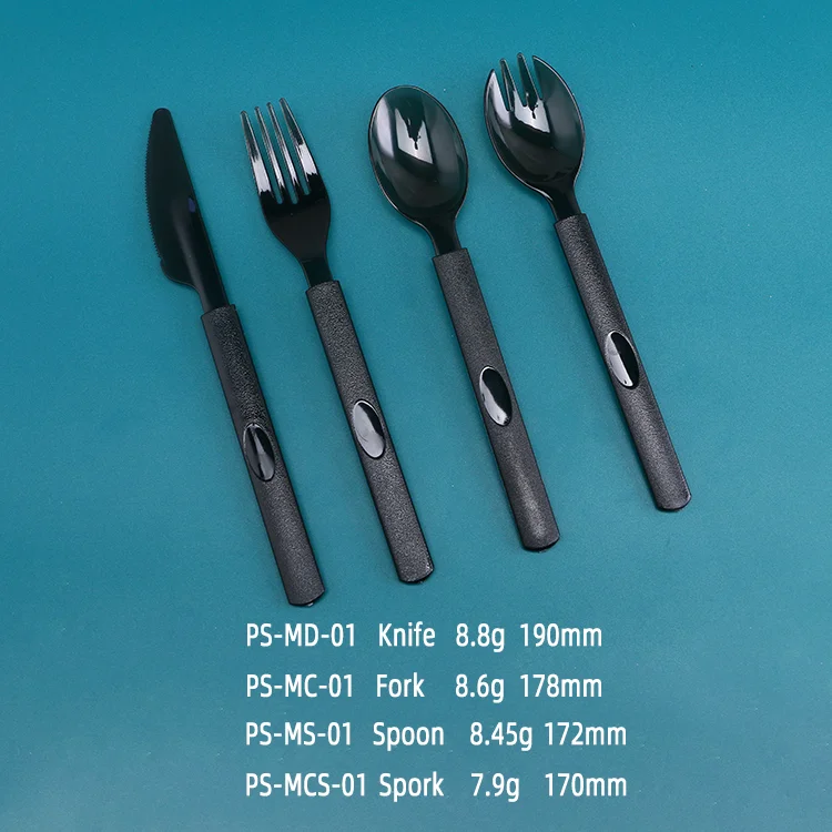 Heavy Duty Disposable Cutlery Flatware Sets Plastic Utensils Disposable