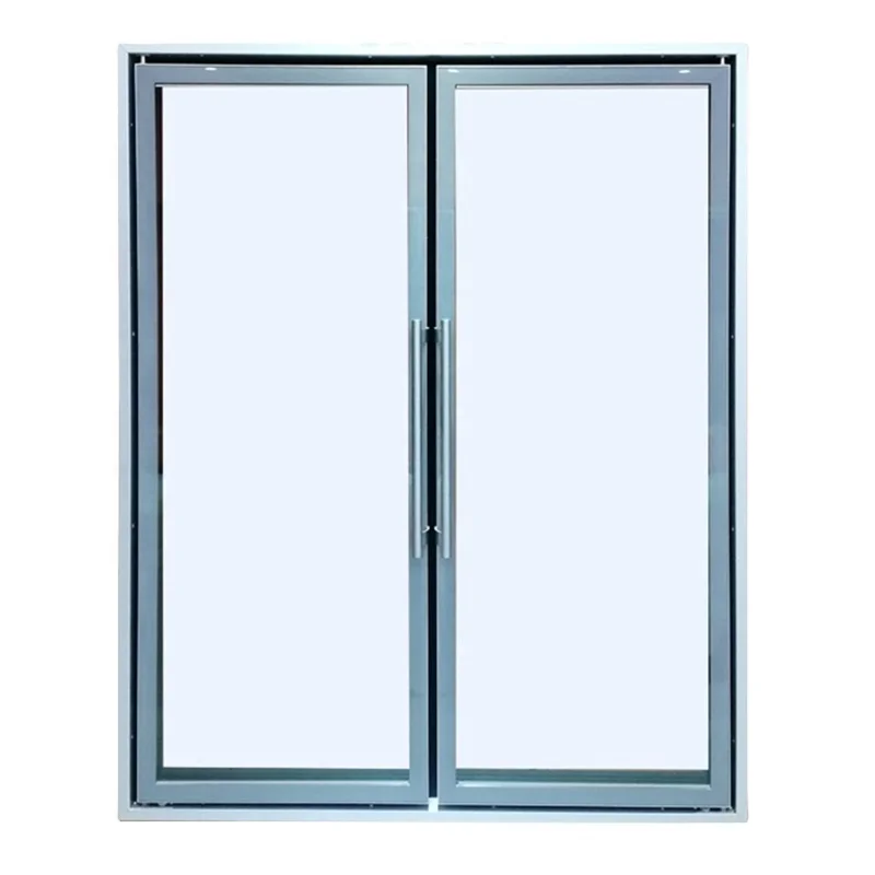 Supermarket refrigeration equipment glass door display refrigerator showcase glass door with CE certificate