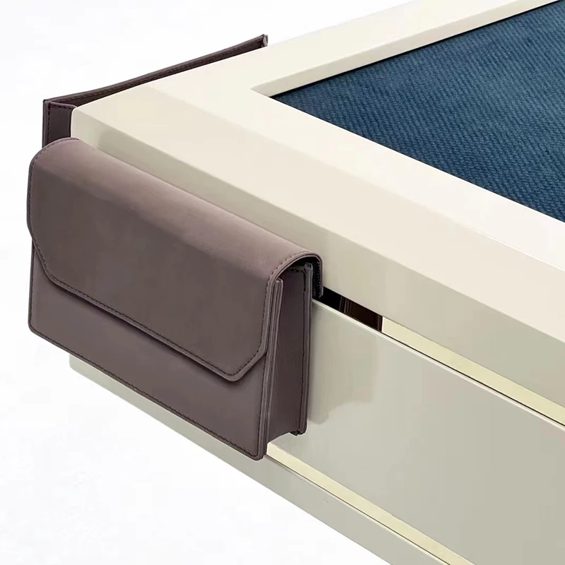 Роскошный полностью автоматический конический стол для Маджонга кожаный игровой развлекательный четырех человек