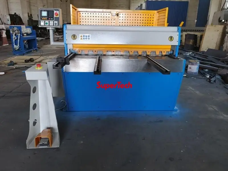 SuperTech QH11D Series Automatic Precision Mechanical Guillotine Shears ...