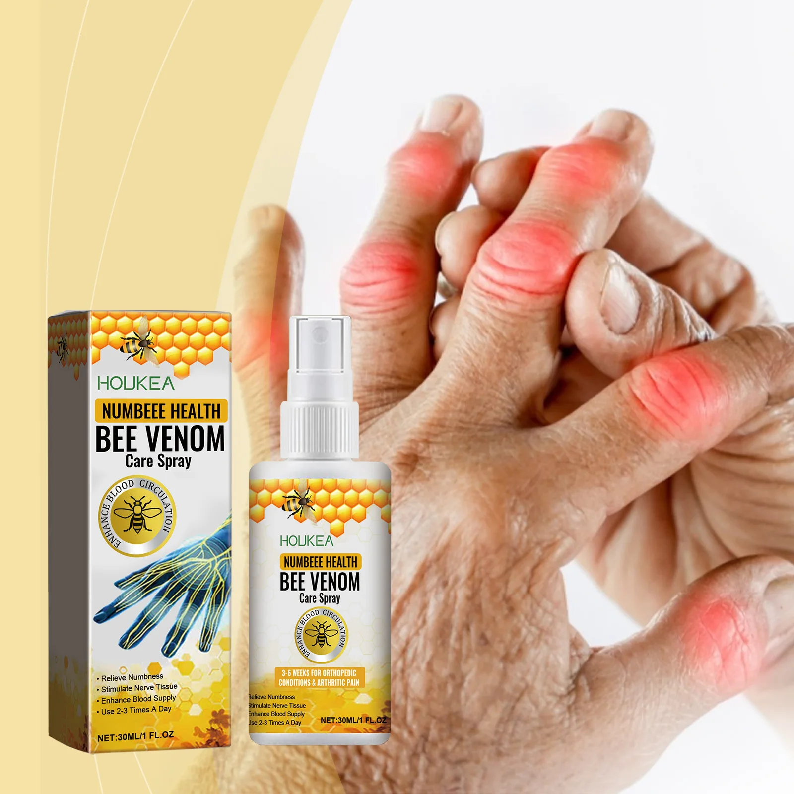 Bienengift Spray – Gesichtsspray Für Alle Hauttypen, Bee Venom Pflege