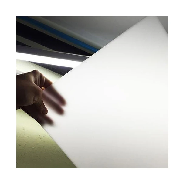 product 1mm thermformed white glossy hips plastic sheet-70