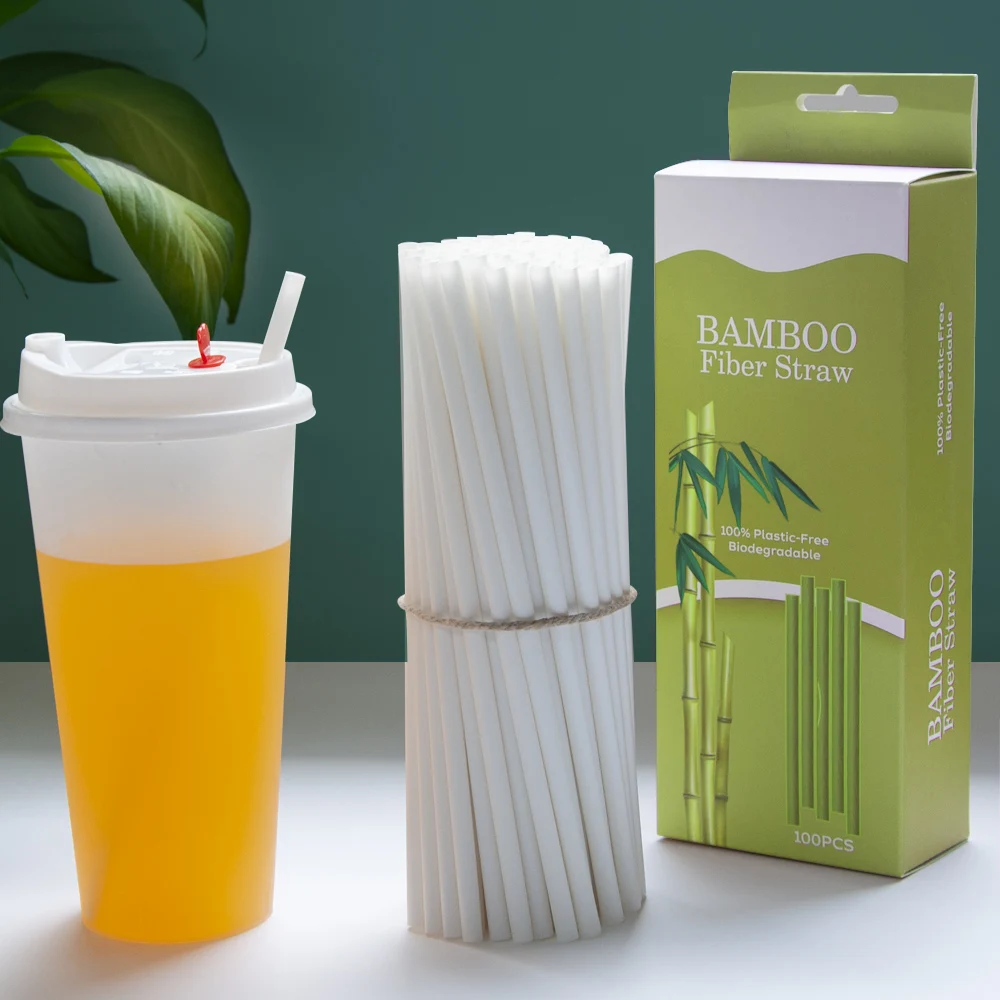 Biodegradable Straw Agave Sugarcane Bagasse Eco Friendly Disposable