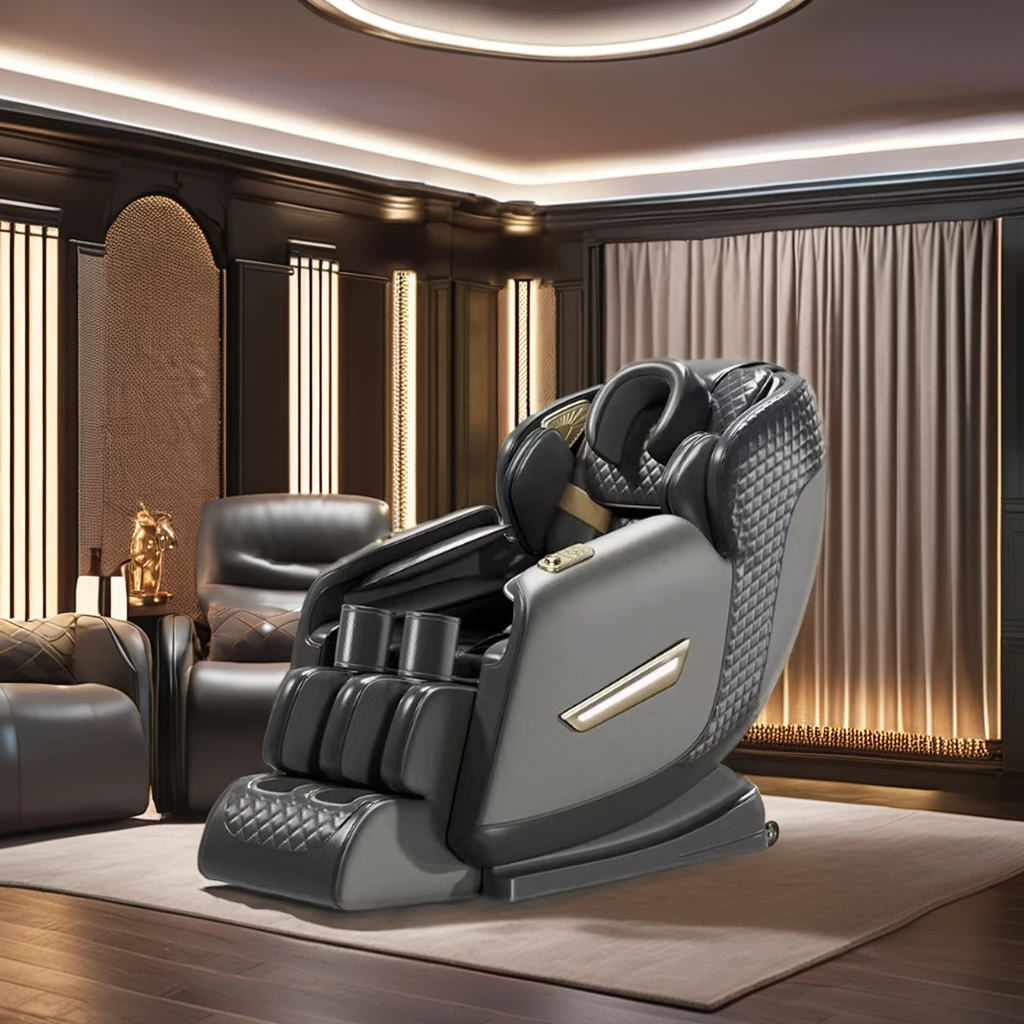 SL Track Zero Gravity Electric Prostate 2D Massage Chair with Heat Feature for Body Care