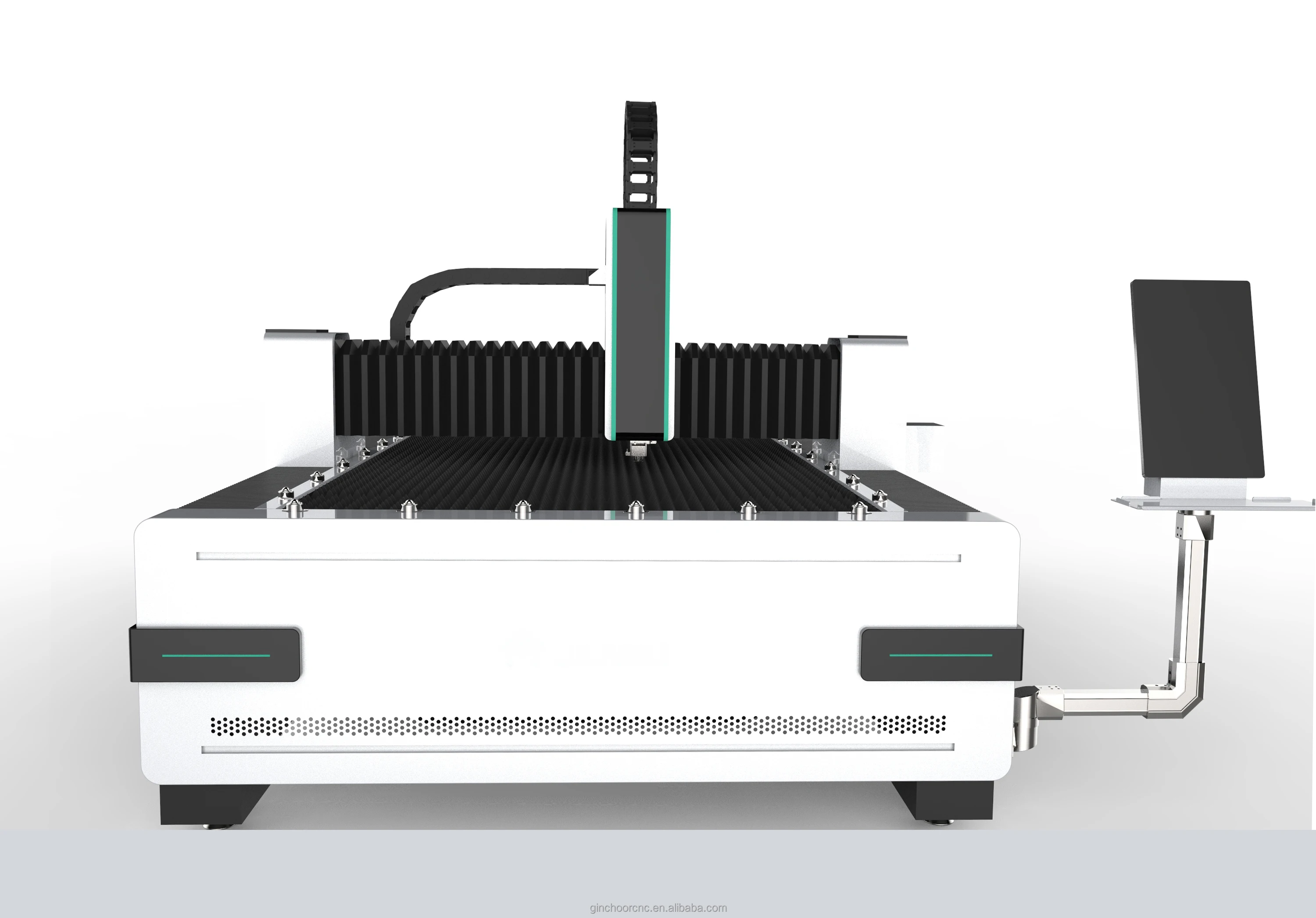 2021 1000w 2000w 3000w 4kw Cnc Fiber Laser Cutter For Steel Aluminum